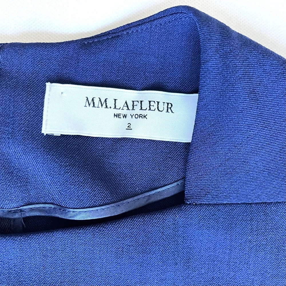 M.M. Lafleur Navy Blue The Emily Dress - Picture 4 of 5